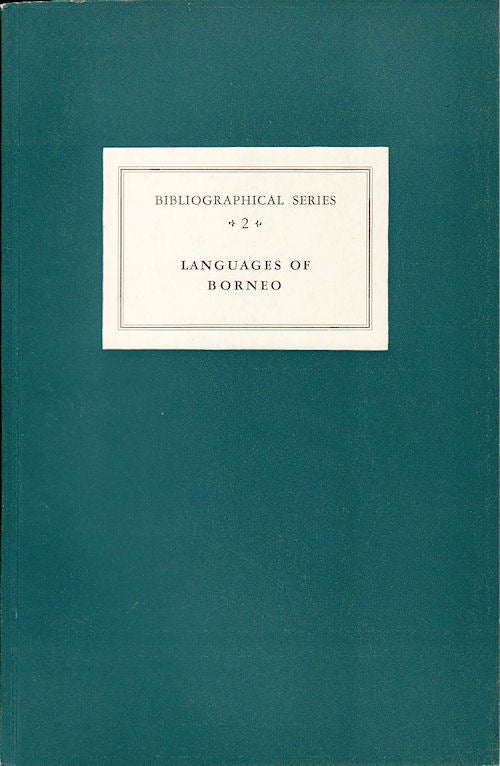 Stock ID #102724 Critical Survey of Studies on the Languages of Borneo. A. A. AND E. M. UHLENBECK CENSE.
