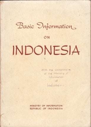Stock ID #119404 Basic Information on Indonesia. MINISTRY OF INFORMATION