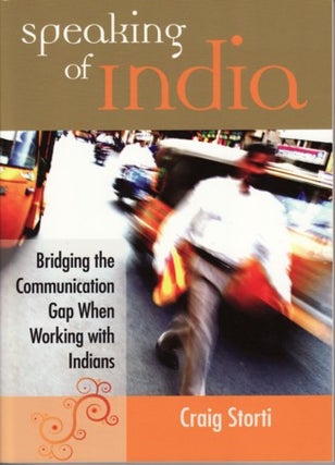 Stock ID #122346 Speaking of India. Bridging the Gap between India and the West. CRAIG STORTI