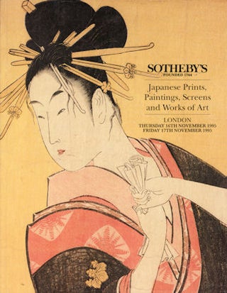 Stock ID #123184 Japanese Prints, Paintings, Screens and Works of Art. SOTHEBY'S