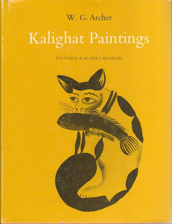 Stock ID #123966 Kalighat Paintings. W. G ARCHER.