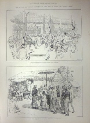 Stock ID #127611 The Burmah Expedition: Sketches By Our Special Artist, Mr. Melton Prior. ANTIQUE...