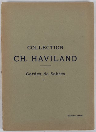 Stock ID #130178 Collection Ch. Haviland. Gardes de Sabres. Ornements de Sabres. AUCTION...