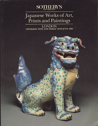 Stock ID #130287 Japanese Works of Art, Prints and Paintings. SOTHEBY'S AUCTION CATALOGUE