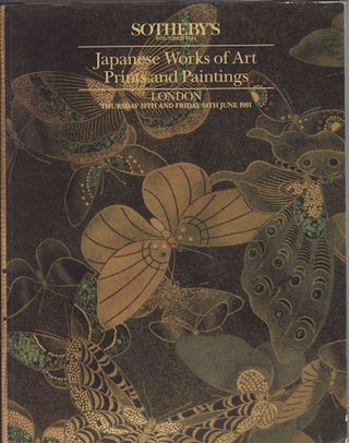 Stock ID #130319 Japanese Works of Art, Prints and Paintings. SOTHEBY'S AUCTION CATALOGUE