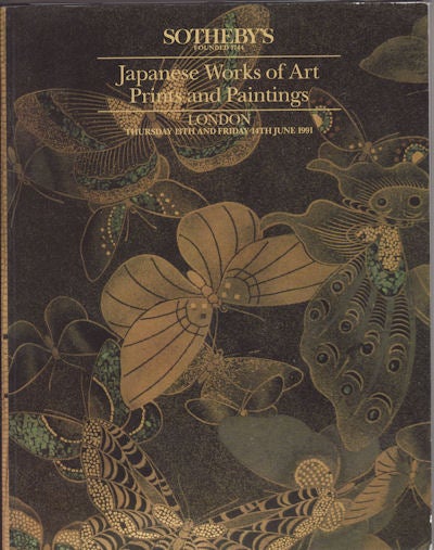 Stock ID #130319 Japanese Works of Art, Prints and Paintings. SOTHEBY'S AUCTION CATALOGUE.