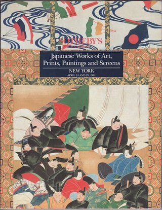 Stock ID #130320 Japanese Works of Art, Prints, Paintings and Screens. SOTHEBY'S AUCTION CATALOGUE