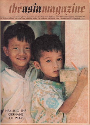 Stock ID #132133 Asia Magazine. September 1971 - December 1971. THOMAS A. DOZIER, MANAGING