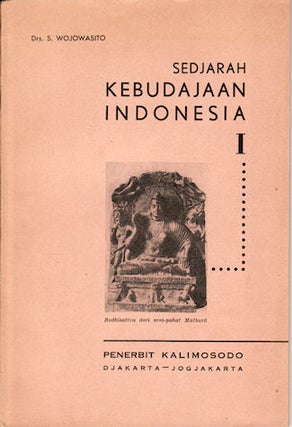 Stock ID #133540 Sedjarah Kebudajaan Indonesia I. S. WOJOWASITO