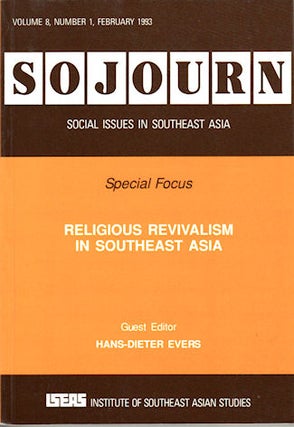 Stock ID #133572 Religious Revivalism in Southeast Asia. HANS-DIETER EVERS