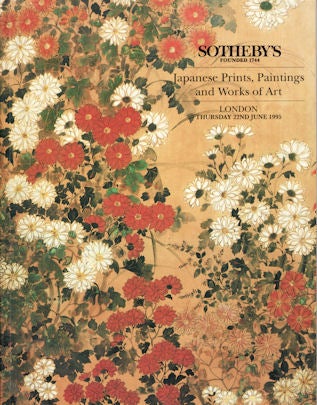 Stock ID #134519 Japanese Prints, Paintings and Works of Art. SOTHEBY'S AUCTION CATALOGUE