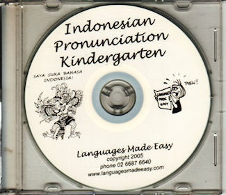 Stock ID #136128 Saya Suka Bahasa Indonesia! Pronunciation Kindergarten.