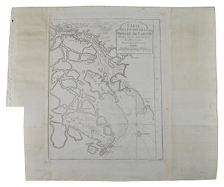 Stock ID #136781 Carte de L'entree de la Riviere de Canton. Dressee sur les Observations les...