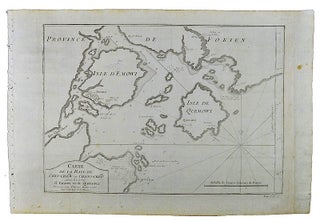 Stock ID #136795 Carte De La Baye De Chin-Chew ou Chang-Chew. JACQUES-NICOLAS BELLIN, CARTOGRAPHER