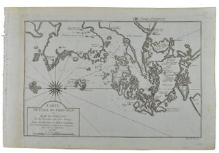 Stock ID #136826 Carte de L'isle de Cheu-Chan ou Isle de Chusan de la Province de Che-Kiang...