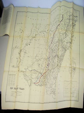 Stock ID #137350 1904 Large Map. Area of New South Wales Suitable for Wheat-Growing. Agriculture....