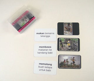 Stock ID #137819 Saya Anak Timor. Memory Game. INDONESIAN FLASH CARDS