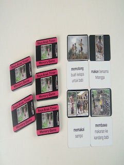 Stock ID #137886 Saya Anak Timor. Memory Game. 5-Pack