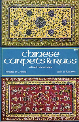 Stock ID #140667 Chinese Carpets and Rugs. ADOLF HACKMACK