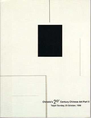 Stock ID #143200 20th Century Chinese Art (Part II). CHRISTIE'S TAIWAN
