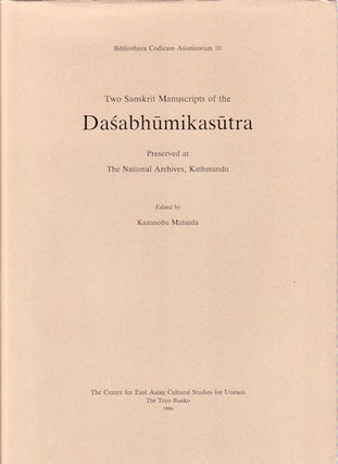 Stock ID #149306 Two Sanskrit Manuscripts of the Dsabhumikasutra Preserved at The National...
