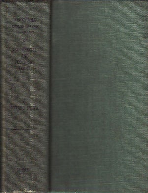 Stock ID #149389 Commerical and Technical Terms. Kenkyusha English-Japanese Dictionary. NINTARO FUJITA.