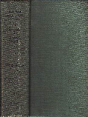 Stock ID #149389 Commerical and Technical Terms. Kenkyusha English-Japanese Dictionary. NINTARO...