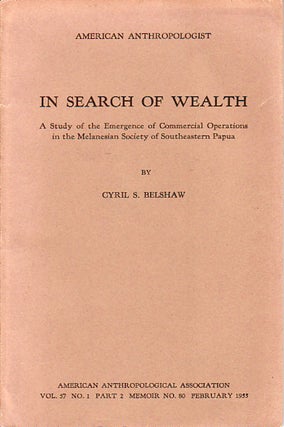 Stock ID #149468 In Search of Wealth. A Study of the Emergence of Commercial Operations in the...