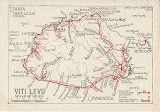 Stock ID #150299 Viti Levu. FIJI - MAP