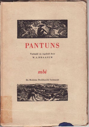 Stock ID #150755 Pantuns. Vertaald en ingeleid door. W. A BRAASEM