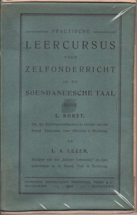 Stock ID #151094 Leercursus Soendaneesche Taal. L. BORST