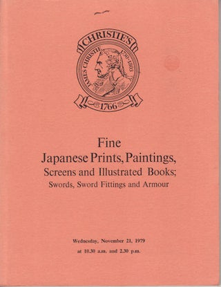 Stock ID #151799 Fine Japanese Prints, Paintings, Screens and Ilustrated Books; Swords, Sword...