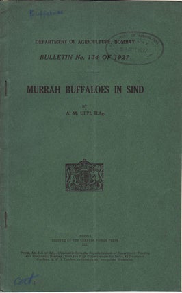 Stock ID #153728 Murrah Buffaloes in Sind. A. M. ULVI