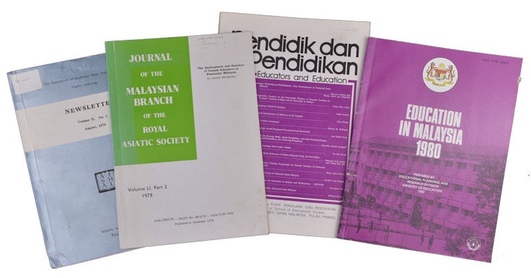 Stock ID #154485 Four Items of Malaysian Education Interest. EDUCATION IN MALAYSIA.