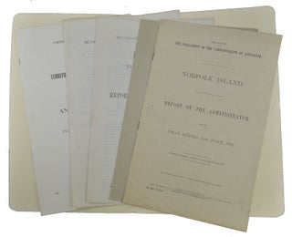 Stock ID #154743 Norfolk Island. Annual Reports of the Administrator. NORFOLK ISLAND - GOVERNMENT...