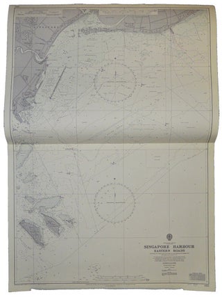 Stock ID #155022 Singapore Strait. Singapore Harbour-Eastern Roads Chart. SINGAPORE HARBOUR