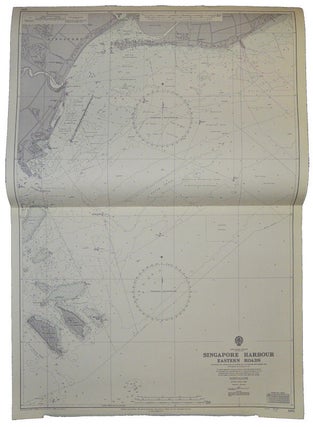Stock ID #155022 Singapore Strait. Singapore Harbour-Eastern Roads Chart. SINGAPORE HARBOUR