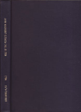 Stock ID #155374 The Role of the People's Liberation Army. Preceedings. Volume 1:...