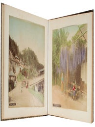 Japanese Photograph Album of the Meiji Period.