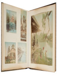 Japanese Photograph Album of the Meiji Period.