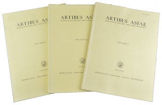 Stock ID #155841 Artibus Asiae. Vol. XLIV 1, 2, 3, 4. NEW YORK UNIVERSITY INSTITUTE OF FINE ARTS