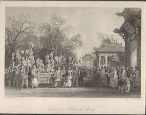 Stock ID #156723 Ceremony of "Meeting the Spring". [China Antique Print]. THOMAS ALLOM
