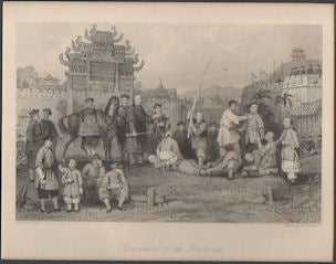 Stock ID #156730 Punishment of the Bastinado. [China Antique Print]. THOMAS ALLOM