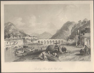 Stock ID #156736 Landing Place at the Yuk-shan. THOMAS ALLOM