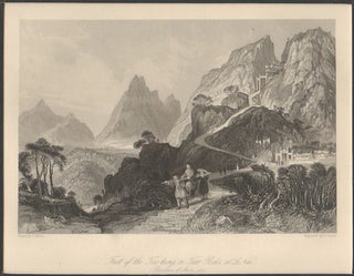 Stock ID #156740 Foot of the Too-hing, or Two Peaks, at Le Nai (Province of Shen-Si). China...