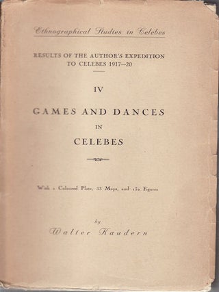Stock ID #157299 Ethnographical Studies in Celebes. Results of the Author's Expedition to...