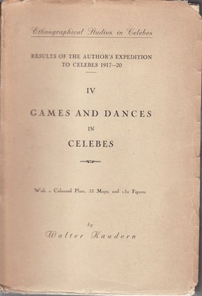 Stock ID #157299 Ethnographical Studies in Celebes. Results of the Author's Expedition to Celebes...