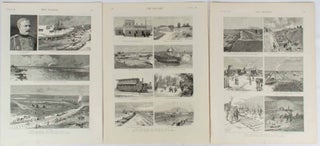 Stock ID #159024 The Russians in Central Asia, I, II & III. Views on the New Transcaspian Railway...