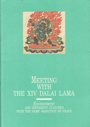 Stock ID #159557 Meeting with the XIV Dalai Lama. Environment and Different Cultures with the...