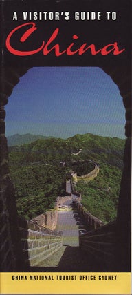 Stock ID #160115 A Visitor's Guide to China. ZHU SHANZHONG